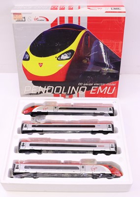 Lot 130 - Dapol 00 gauge four-car Pendolino EMU in...