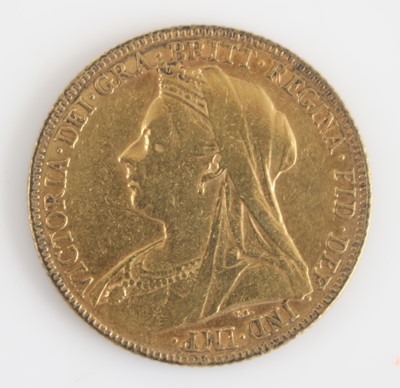 Lot 269 - Great Britain, 1900 gold full sovereign,...