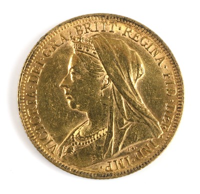 Lot 273 - Great Britain, 1895 gold full sovereign,...