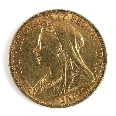Lot 274 - Great Britain, 1899 gold full sovereign,...