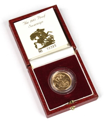 Lot 277 - The Royal Mint, The 1985 Gold Proof Sovereign,...