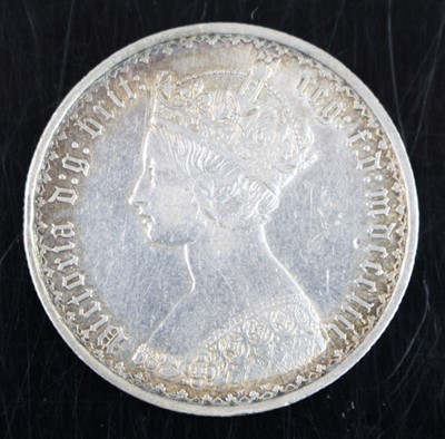 Lot 189 - Great Britain, 1853 Gothic florin, crowned...