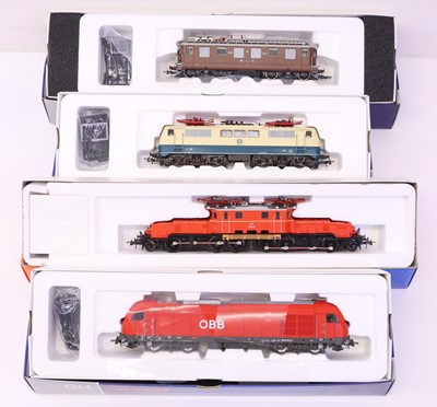 Lot 153 - Four Roco HO gauge locomotives to include a...