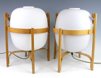 Lot 208 - Santa & Cole - a pair of 'Cesta' table lamps,...