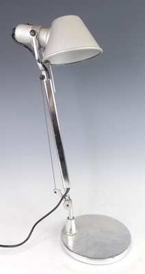 Lot 203 - An Artemide Tolomeo 'Mini' aluminium desk lamp,...