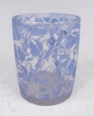 Lot 91 - René Lalique (French, 1860-1945) - a blue...