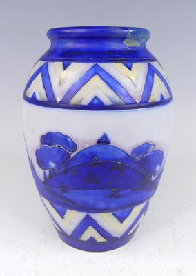 Lot 55 - An early 20th century Moorcroft pottery vase,...