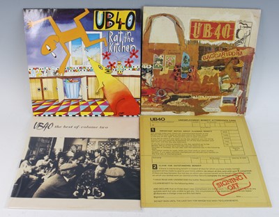 Lot 1143 - UB40, a collection of four LP's to include...