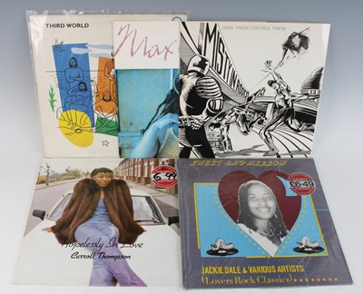Lot 1223 - Reggae, a collection of five LP's and 12"...