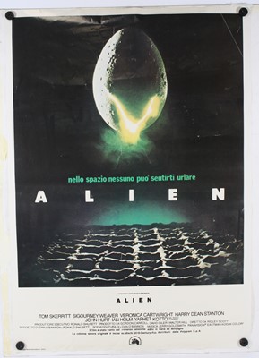 Lot 1320 - Alien 1979, Italian, one sheet film poster,...