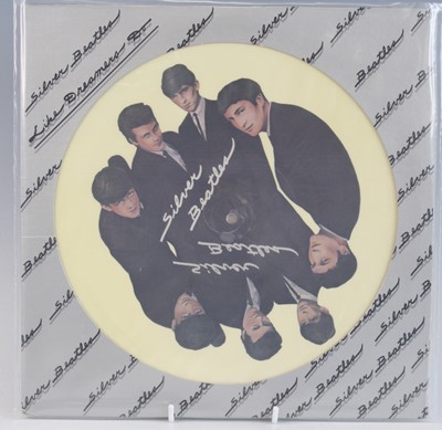Lot 1221 - The Beatles - Silver Beatles picture disc,...