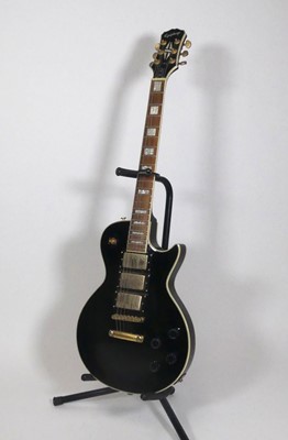 Lot 1332 - An Epiphone Les Paul Custom six string...