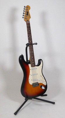 Lot 1319 - A Fender Stratocaster six string electric...
