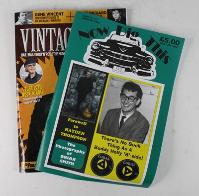 Lot 1130 - A large collection of 68 music magazines to...