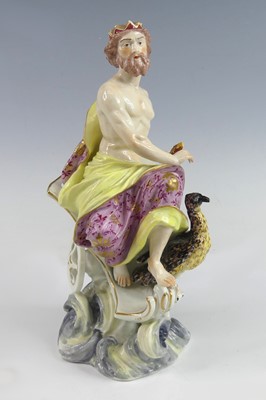 Lot 2051 - A late 18th century porcelain figure of...