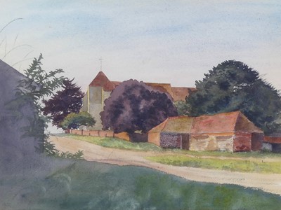 Lot 249 - Michael Renton (1934-2001) - Farm buildings...
