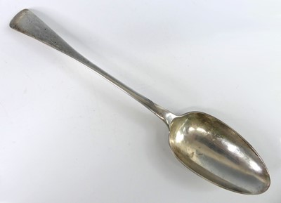 Lot 2088 - An Edwardian silver serving spoon, in the Old...