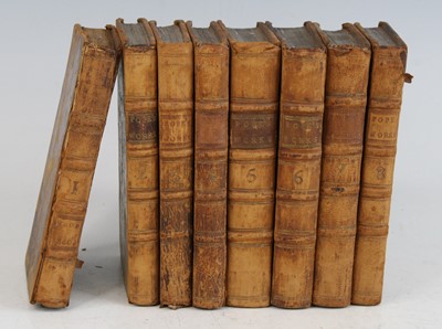 Lot 2003 - Pope, Alexander: The Works Of, vols I-VIII,...
