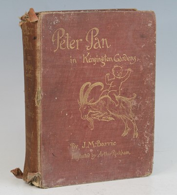 Lot 2013 - Barrie, J.M.: Peter Pan In Kensington Gardens,...