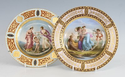 Lot 2032 - A near-pair of 19th century continental...