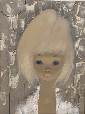 Lot 331 - Igor Pantuhoff (Russian, 1911-1972) - Portrait...