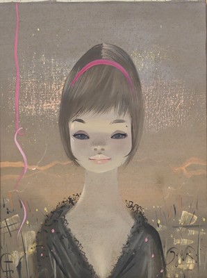 Lot 332 - Igor Pantuhoff (Russian, 1911-1972) - Portrait...