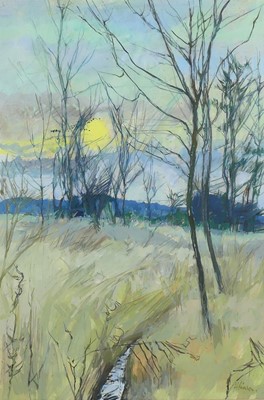 Lot 252 - Anthony Atkinson (1929-2015) - Winter Evening,...