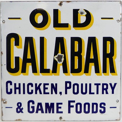 Lot 231 - An enamel on metal advertising sign, titled...