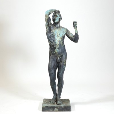 Lot 185 - After Auguste Rodin - The Age of Bronze, a...