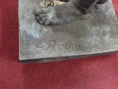 Lot 185 - After Auguste Rodin - The Age of Bronze, a...