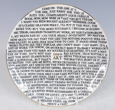 Lot 66 - Grayson Perry (British, b.1960) - 100% Art,...