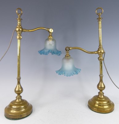 Lot 195 - A pair of early 20th century lacquered and...