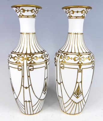 Lot 1 - A pair of circa 1900 Austrian Secessionist...