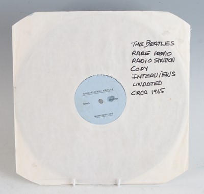 Lot 1252 - The Beatles - German promotional interview...