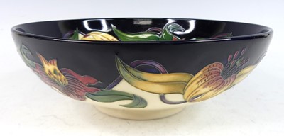 Lot 49 - A contemporary Moorcroft 'Anna Lily' pattern...