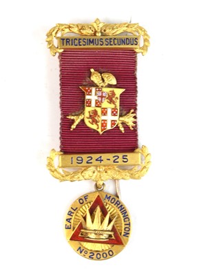 Lot 2206 - A Spencer of London 18ct gold and enamel...