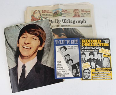 Lot 1305 - The Beatles, a collection of miscellanous...