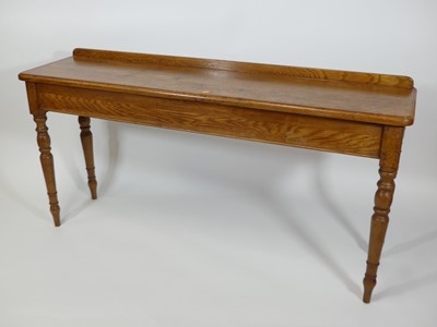 Lot 2452 - An oak servery in the early 19th century style,...