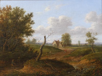 Lot 2353 - George Vincent (1796-c1831) - Rural scene with...