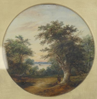 Lot 2332 - Robert Burrows (1810-1883) - Huntsman with dog...
