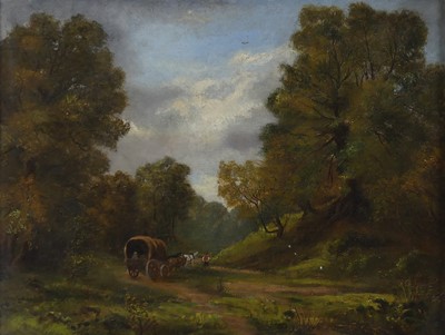 Lot 2331 - 19th century English school - Gypsy travellers...