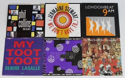 Lot 1214 - A collection of assorted 7 singles 1980's, to...