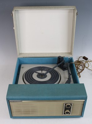 Lot 1298 - A Fidelity HF35 record player, together with a...