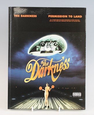 Lot 1112 - The Darkness - Permission To Land, guitar tab,...