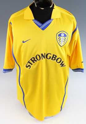 Lot 1334 - A collection of four replica football shirts...