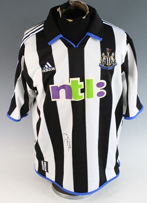 Lot 1176 - Jermaine Jenus, a signed replica Newcastle...