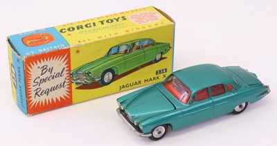 Lot 514 - Corgi Toys No. 238 Jaguar MKX in a metallic...