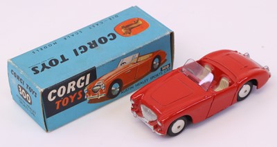 Lot 832 - Corgi Toys, 300 Austin Healey sports car, red...