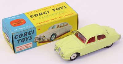 Lot 508 - Corgi Toys No. 208S Jaguar 2.4L saloon...