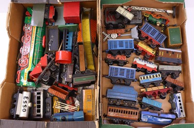 Lot 299 - Two Trays of mixed 0 gauge to include a Mettoy...